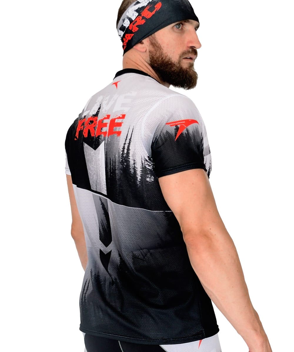 Camiseta Trail Running Hombre # Run Hard - Imagen 5