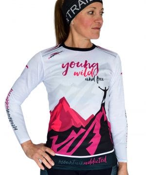 CAMISETA MUJER MANGA LARGA TRAIL RUNNING MODELO YOUNG