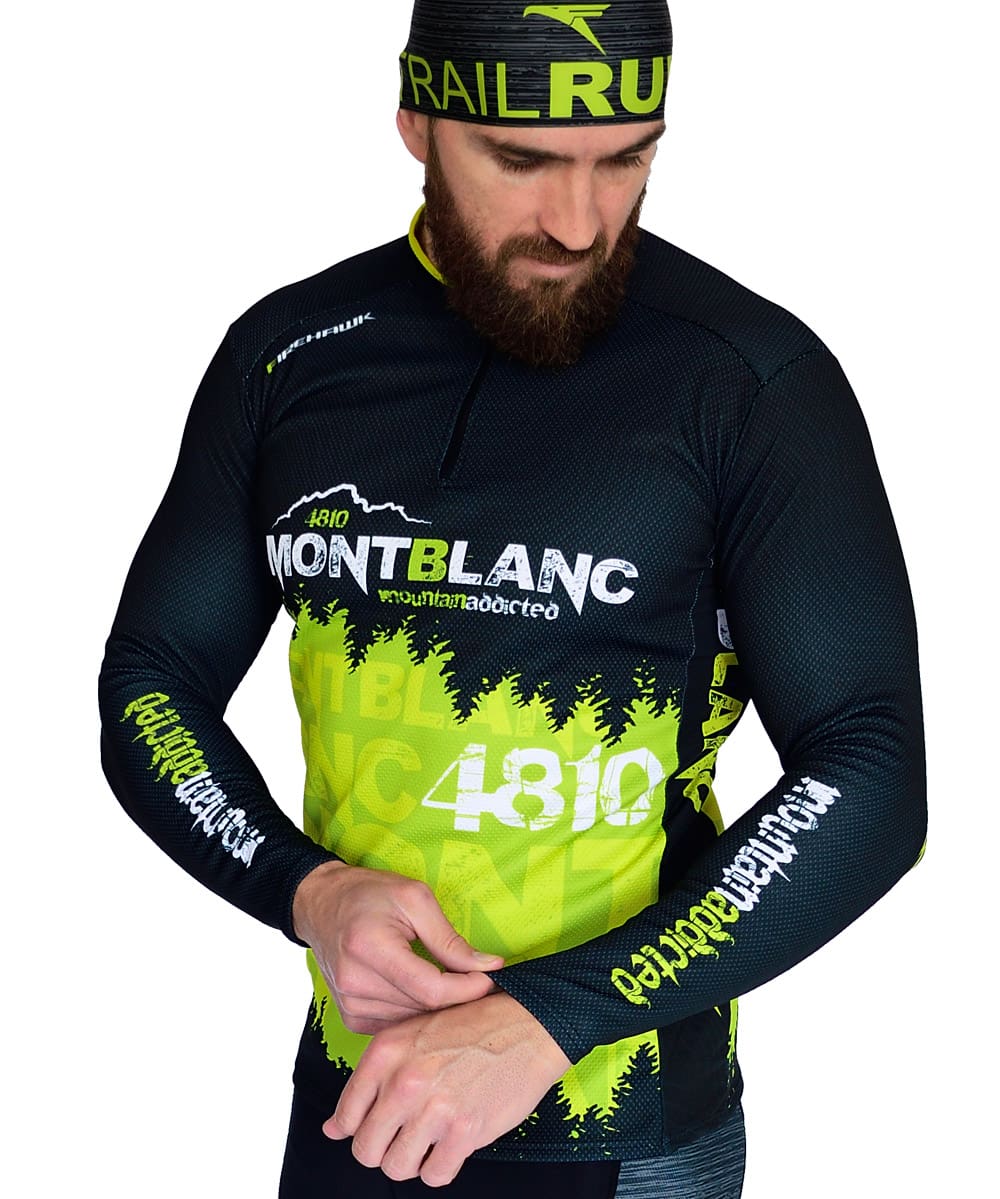 Sudadera técnica trail running #M.Addicted Montblanc