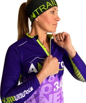 SUDADERA MUJER TRAIL RUNNING MODELO MOUNTAIN ADDICTED ANETO