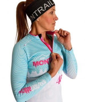Sudadera Mujer trail running #M.Addicted Montblanc