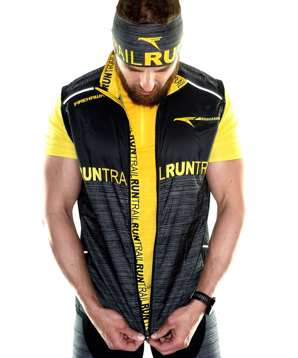 Chaleco cortavientos #Minimal Lemon