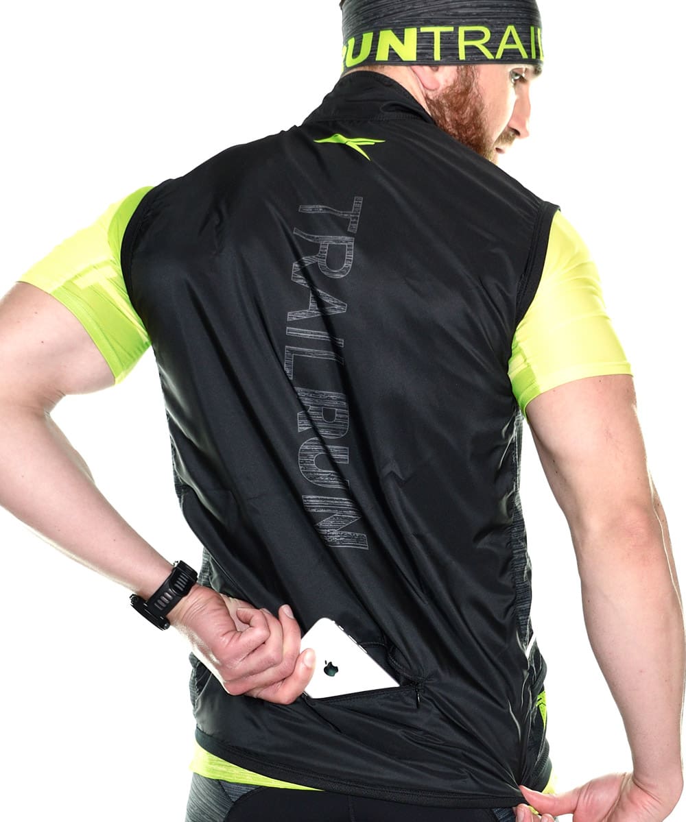 CHALECO CORTAVIENTOS TRAIL RUNNING MINIMAL PISTACHIO