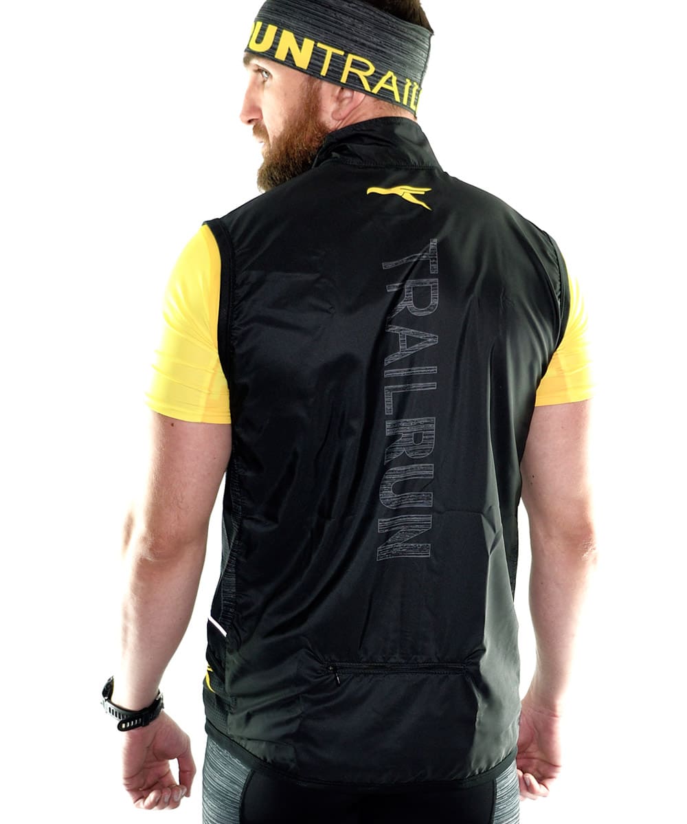 CHALECO CORTAVIENTOS TRAIL RUNNING MINIMAL LEMON