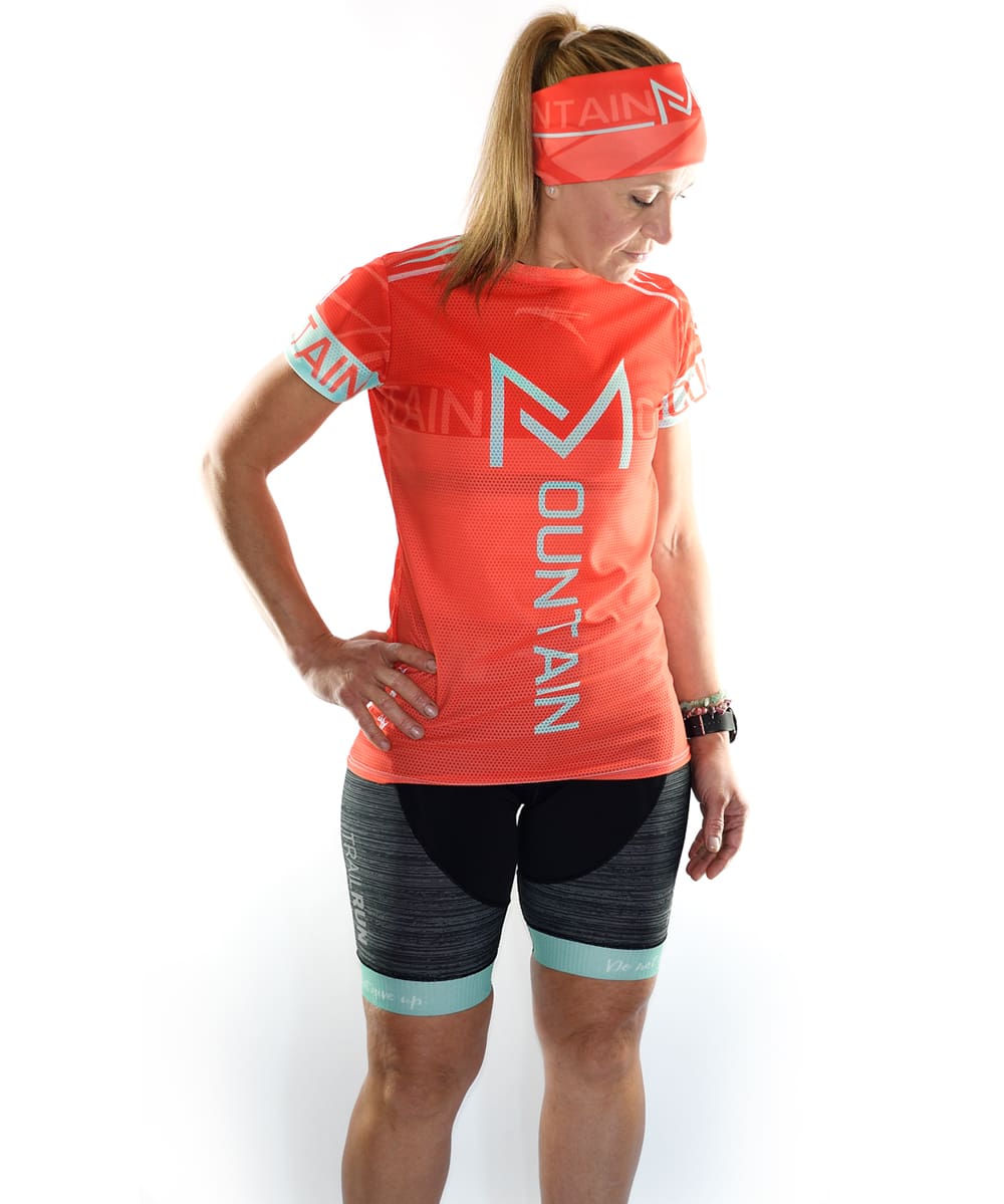 Camiseta Trail Running Mujer # Mountain Coral - Imagen 5