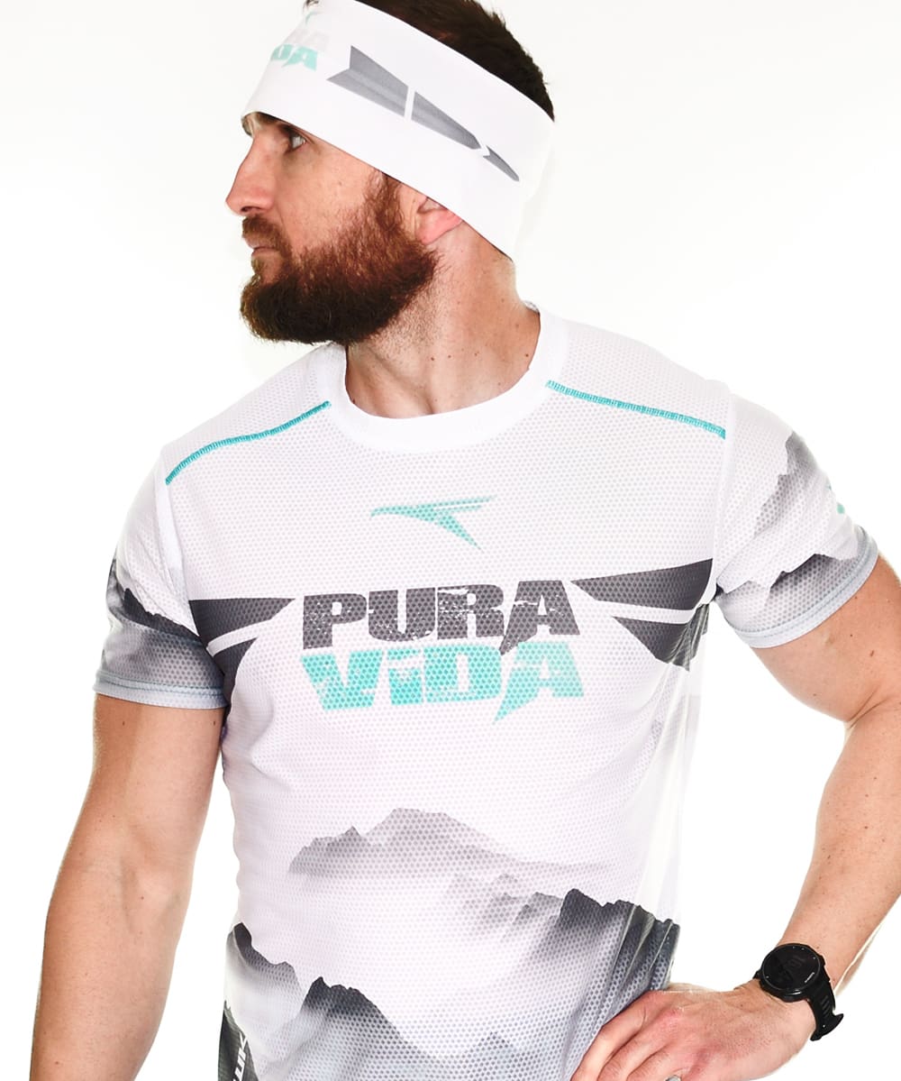 Camiseta Trail Running Hombre # Pura Vida Grey - Imagen 4