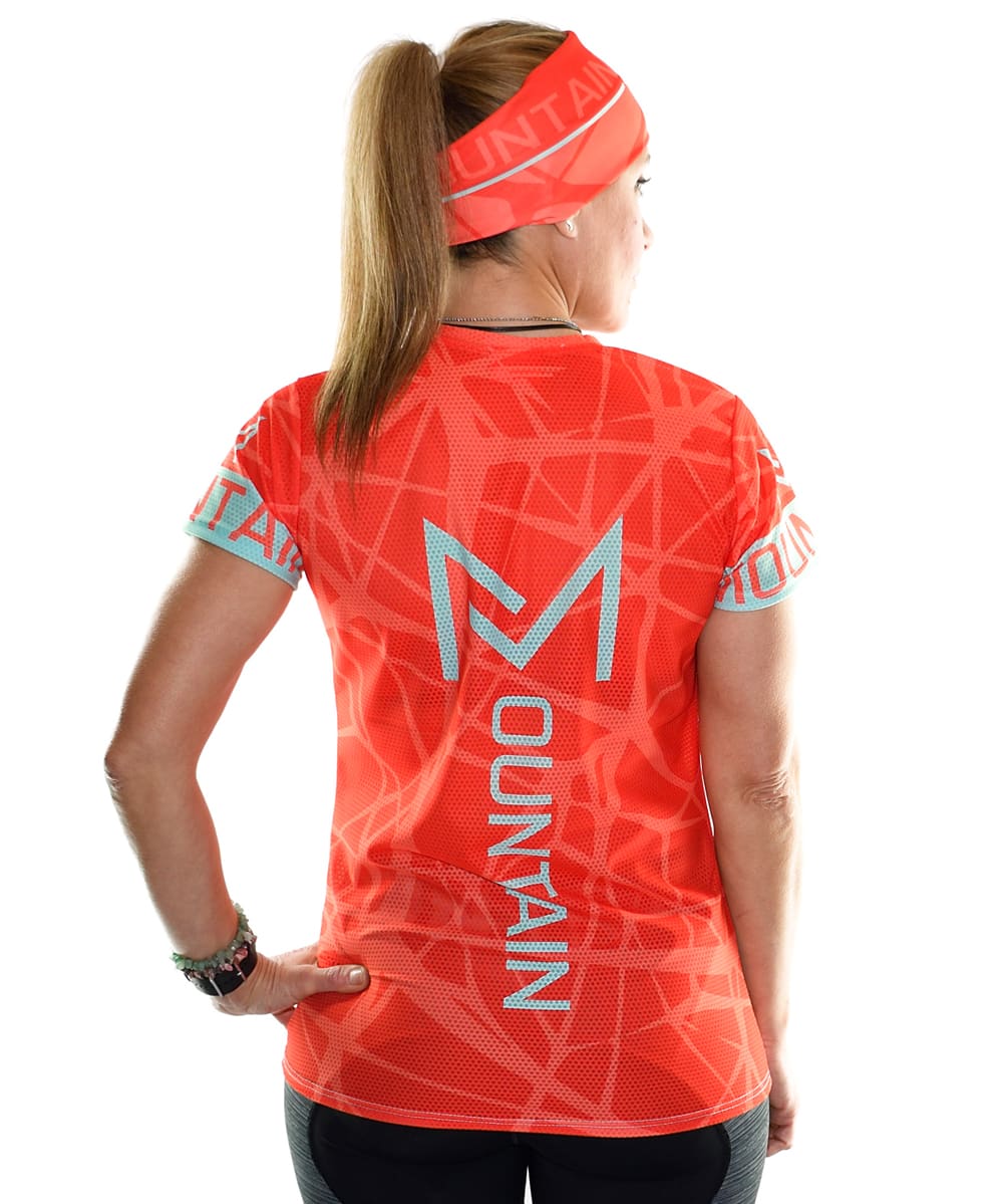 Camiseta Trail Running Mujer # Mountain Coral - Imagen 3