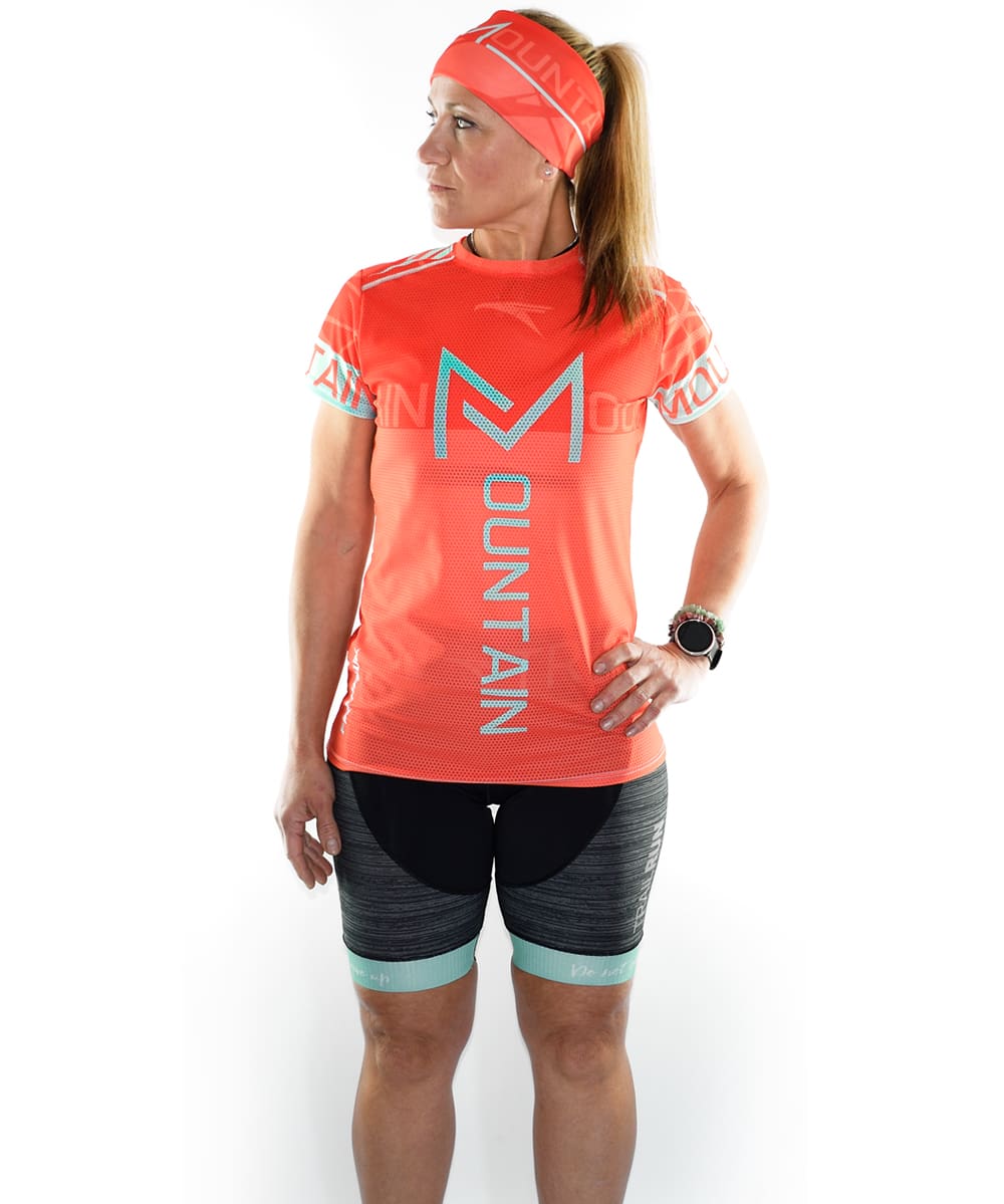 Camiseta Trail Running Mujer # Mountain Coral - Imagen 6