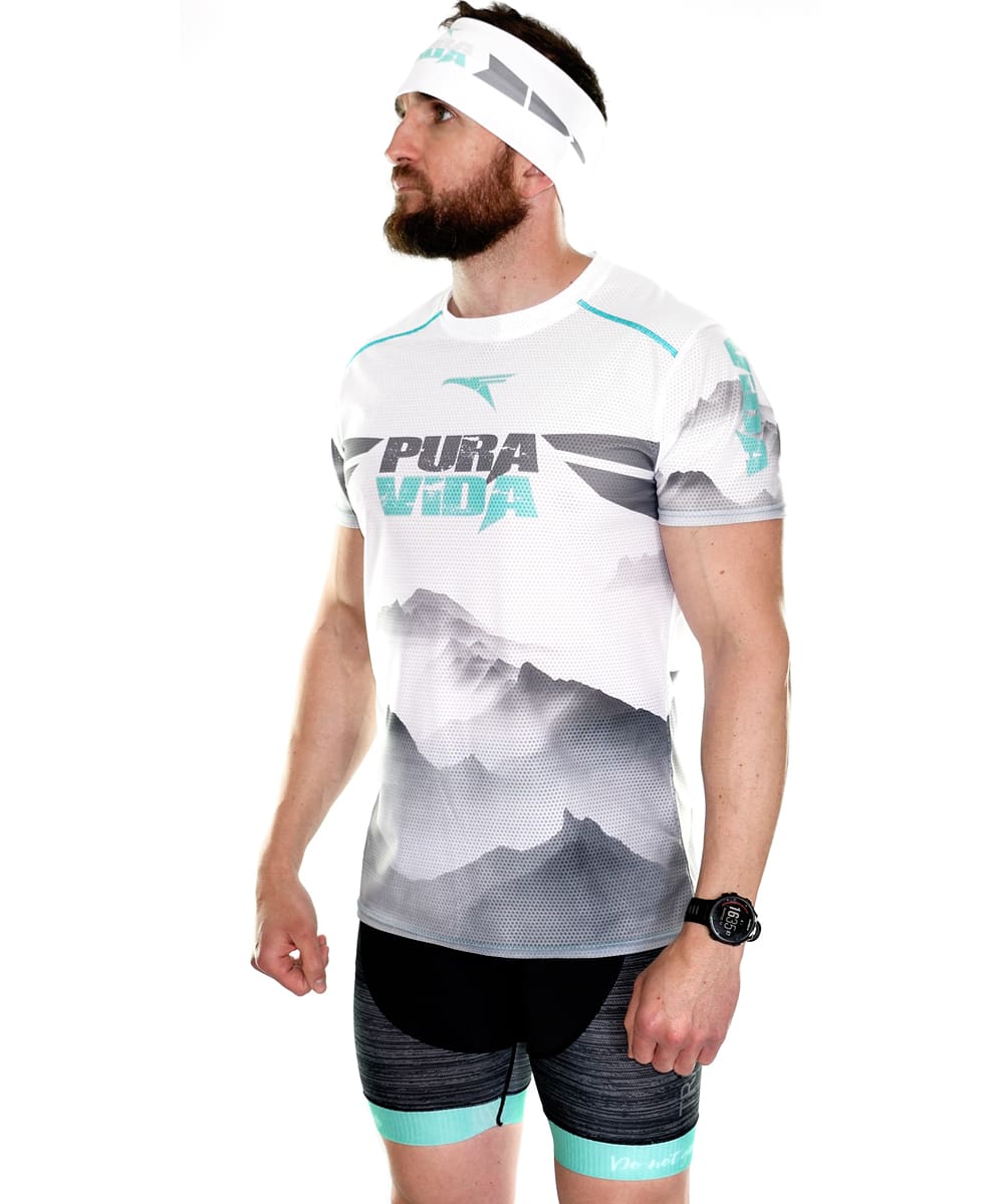 Camiseta Trail Running Hombre # Pura Vida Grey - Imagen 6