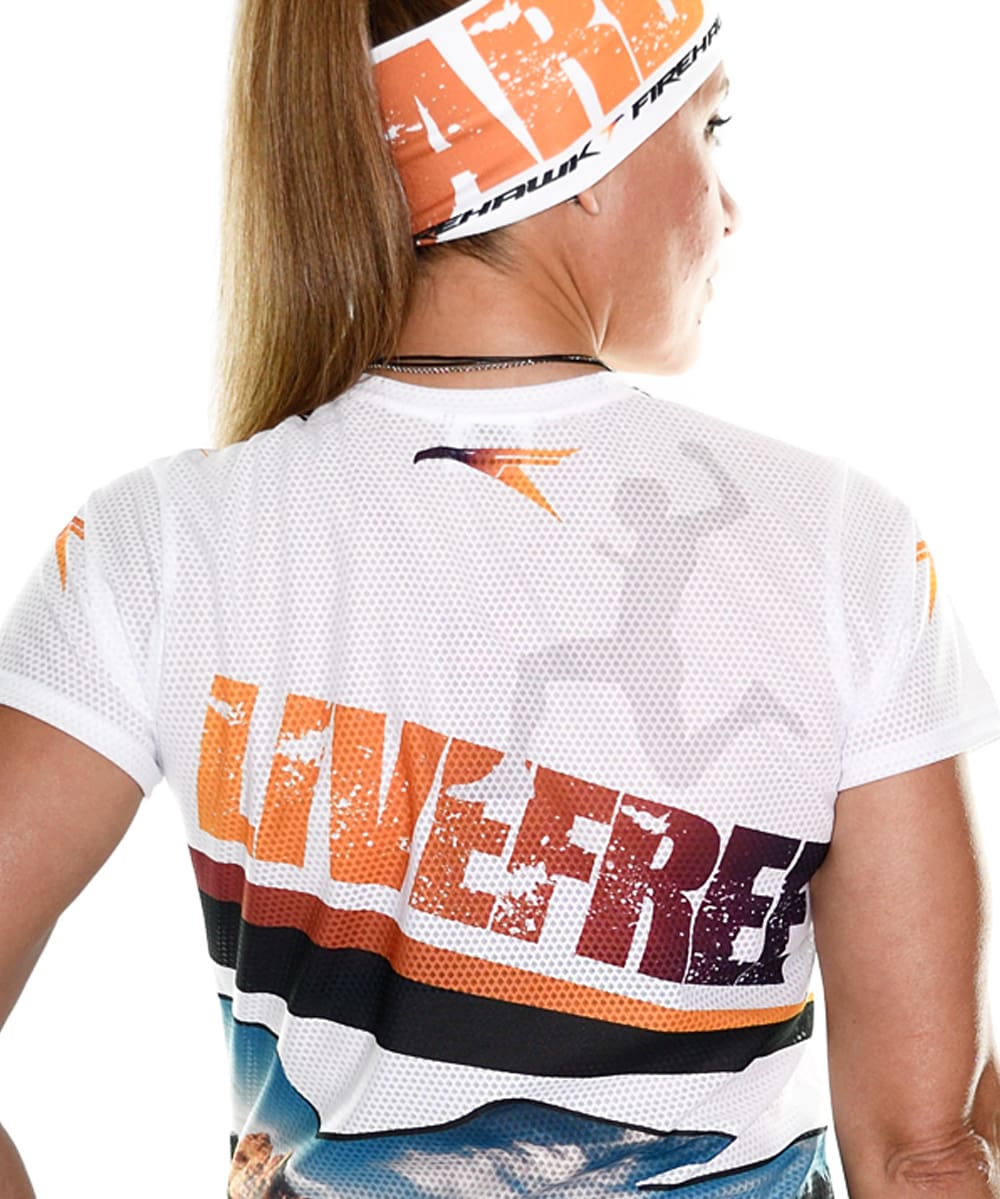 Camiseta Trail Running Mujer # Run Hard Brown - Imagen 7