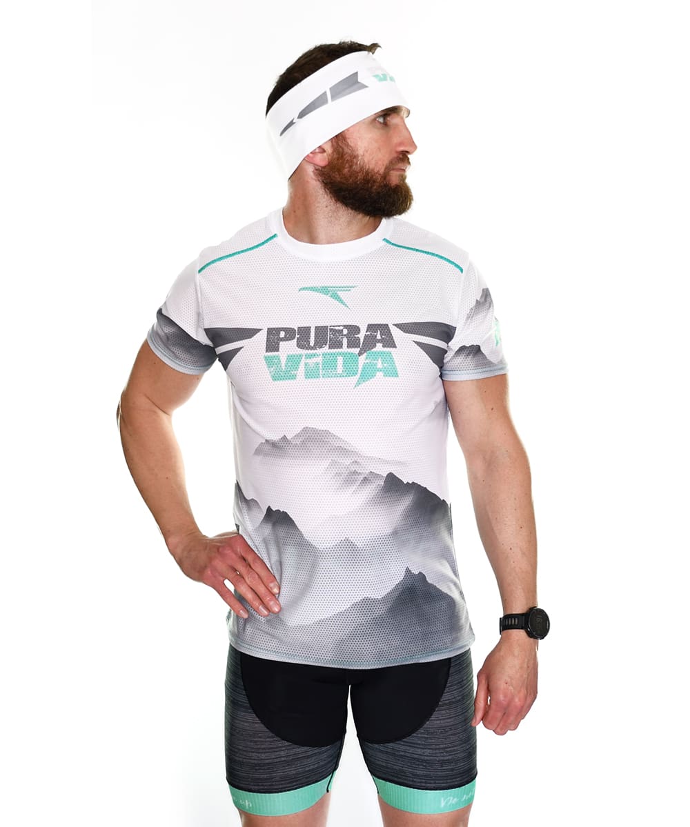 Camiseta Trail Running Hombre # Pura Vida Grey - Imagen 7