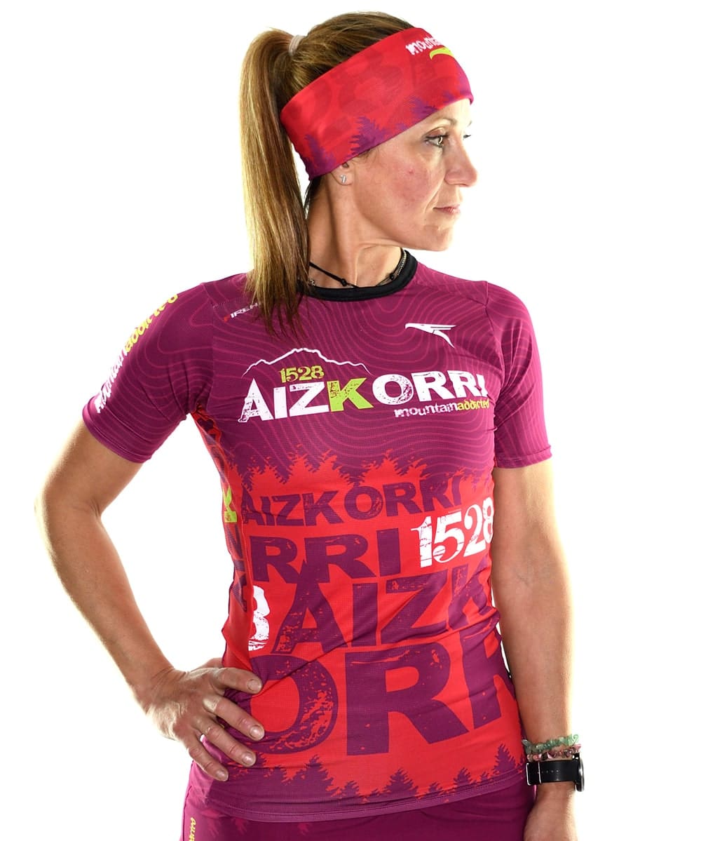 Camiseta Trail SLIM FIT Mujer #Aizkorri