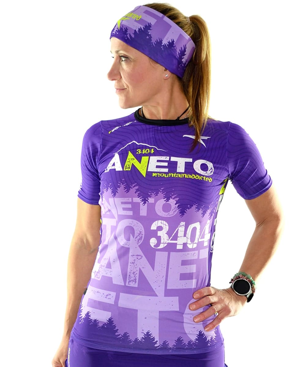 Camiseta Trail SLIM FIT Mujer #Aneto