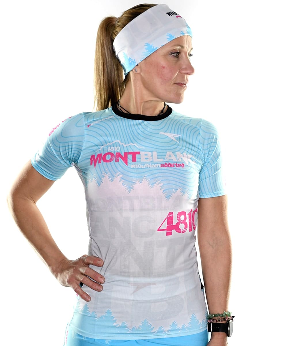 Camiseta Trail SLIM FIT Mujer #Montblanc