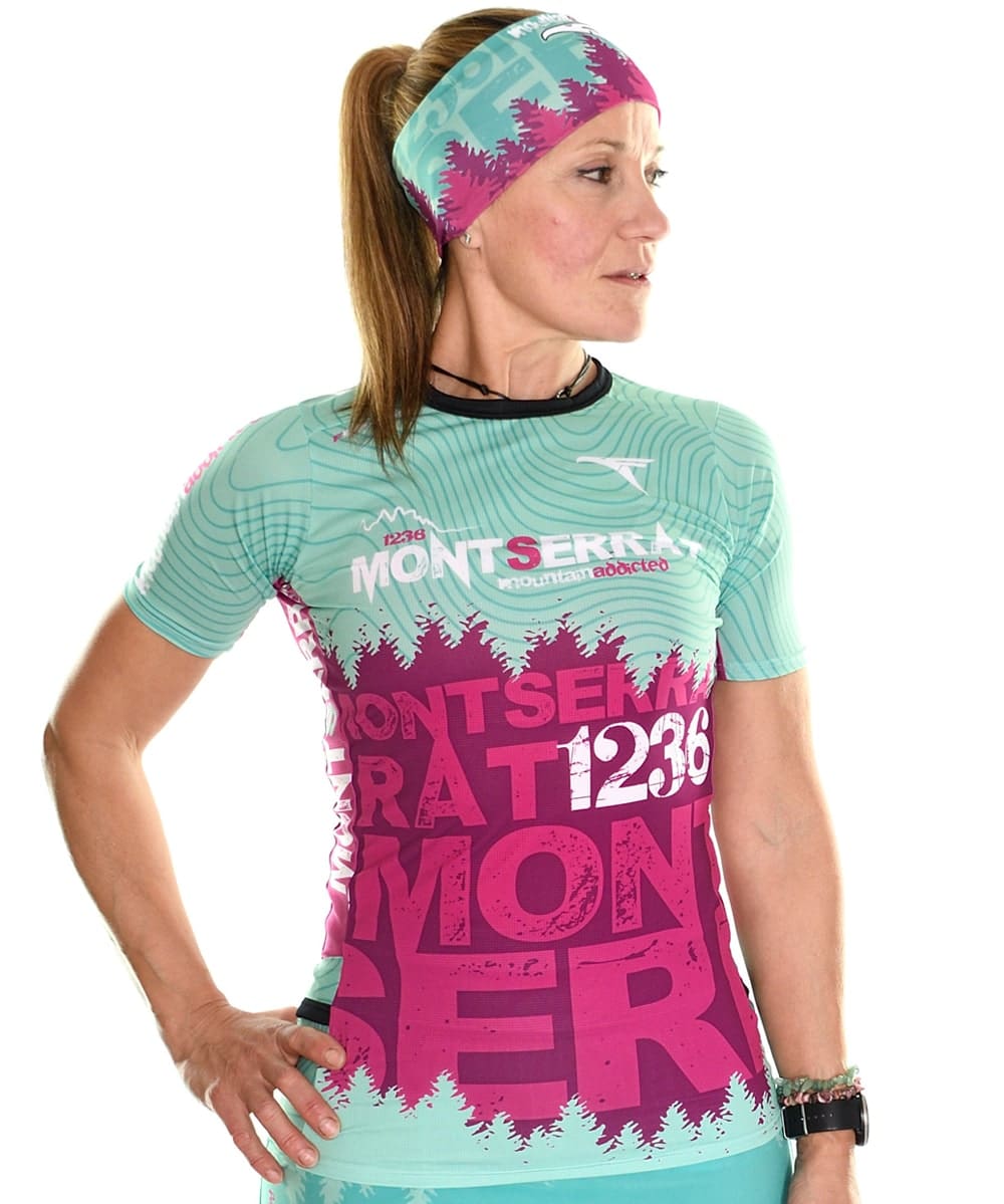 Camiseta Trail SLIM FIT Mujer #Montserrat