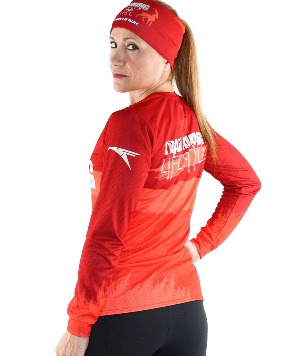 Camiseta mujer M larga #YOUNG, WILD, FREE - Imagen 4