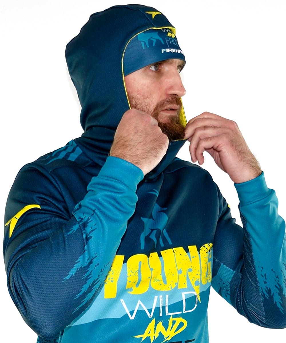 Sudadera Capucha Buzo Hombre #YOUNG, WILD AND FREE - Imagen 7