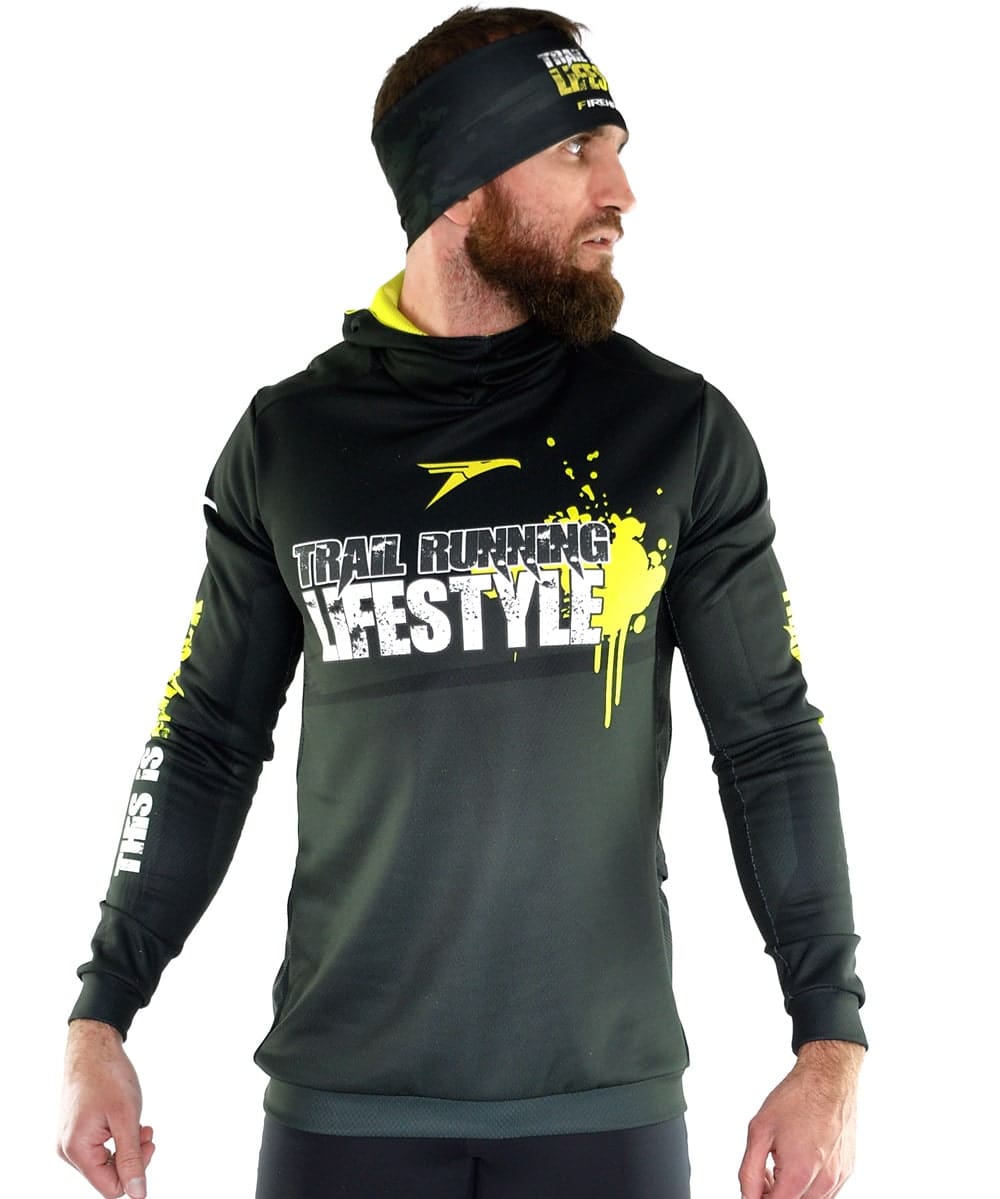 Sudadera Capucha Hombre #TRAIL-RUN-STYLE