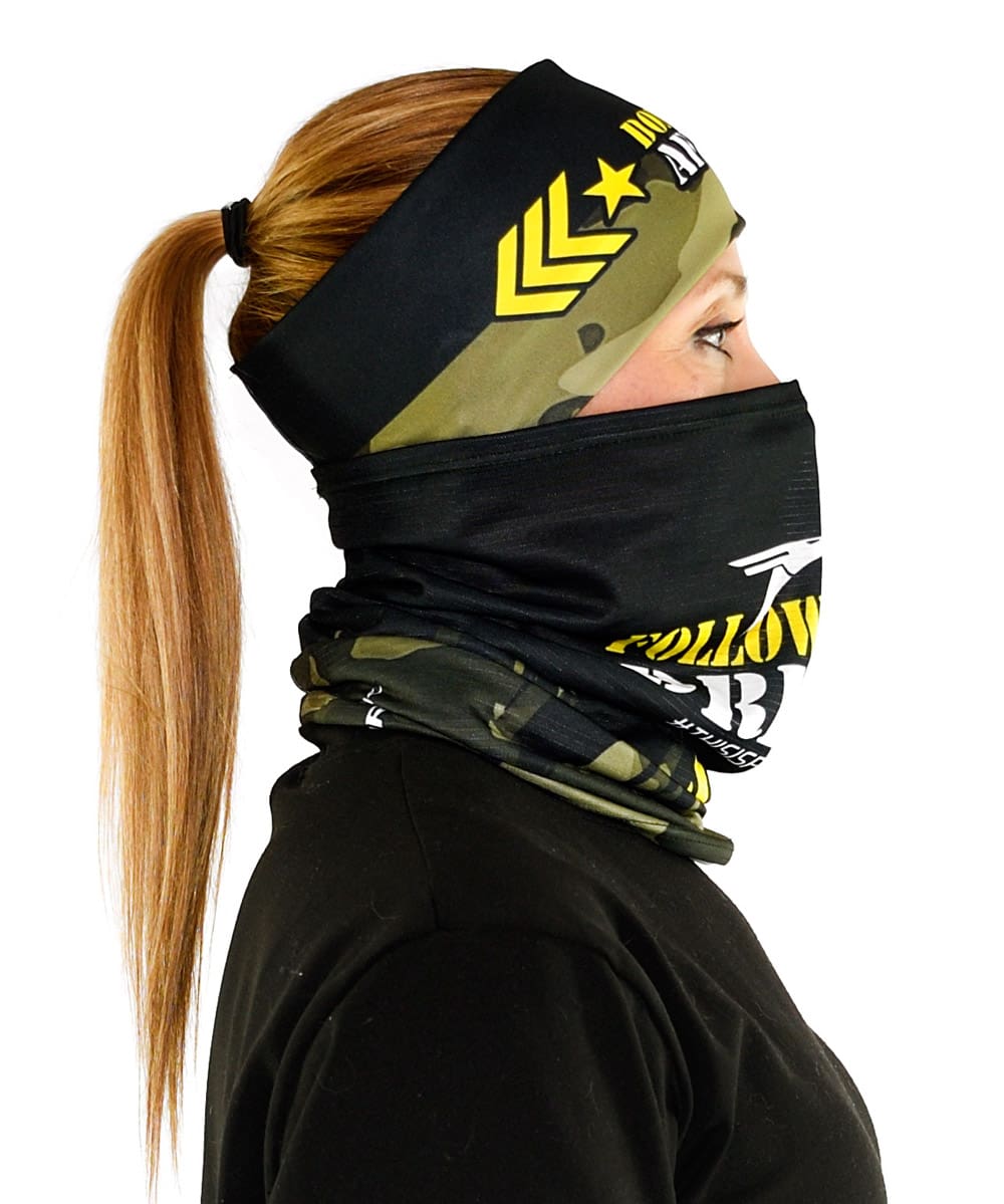 Conjunto Unisex Headband + tubular # Afraid