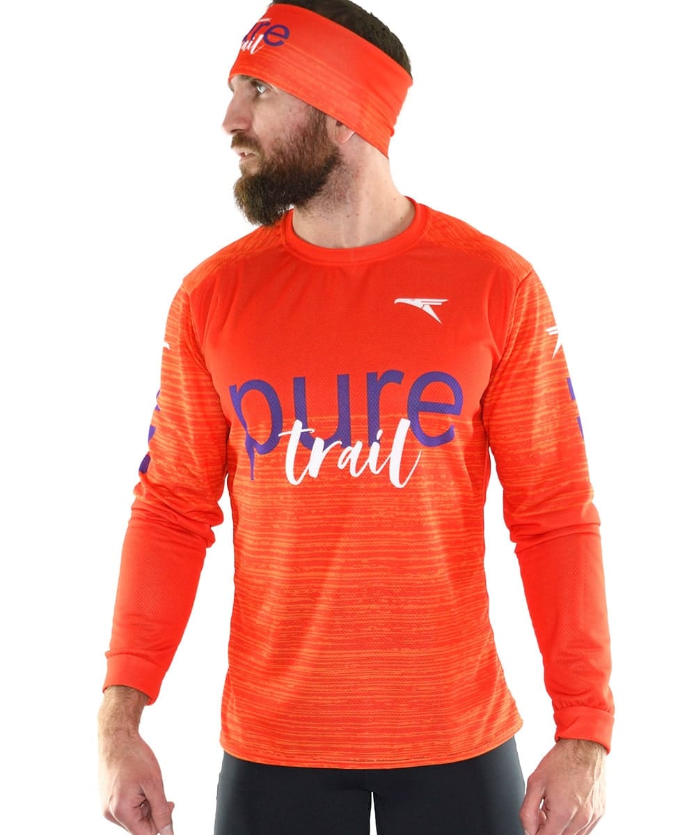 Camiseta hombre M larga #Pure.T Orange