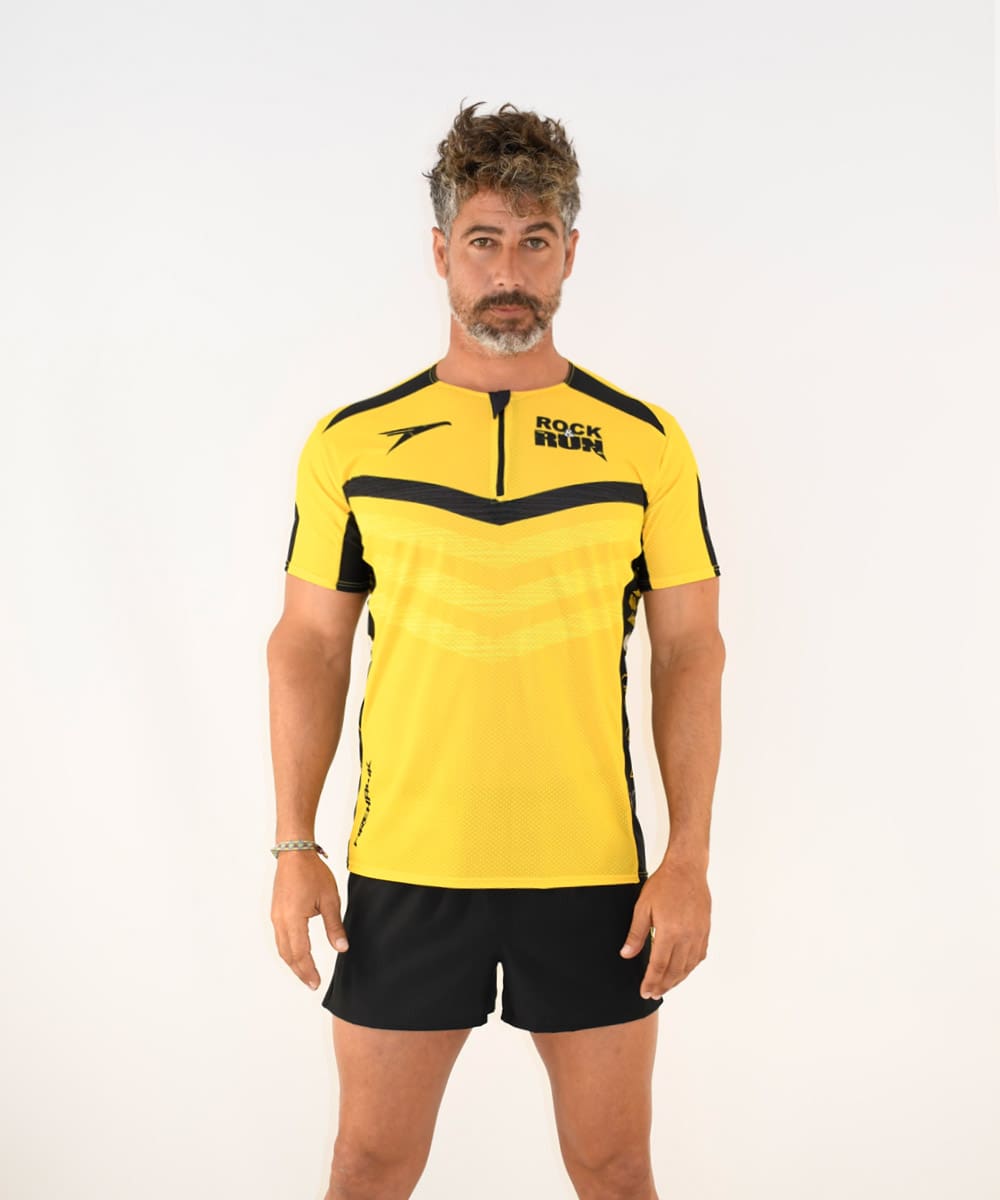 Camiseta Cremallera Trail Running Hombre #RockAndRun - Imagen 6