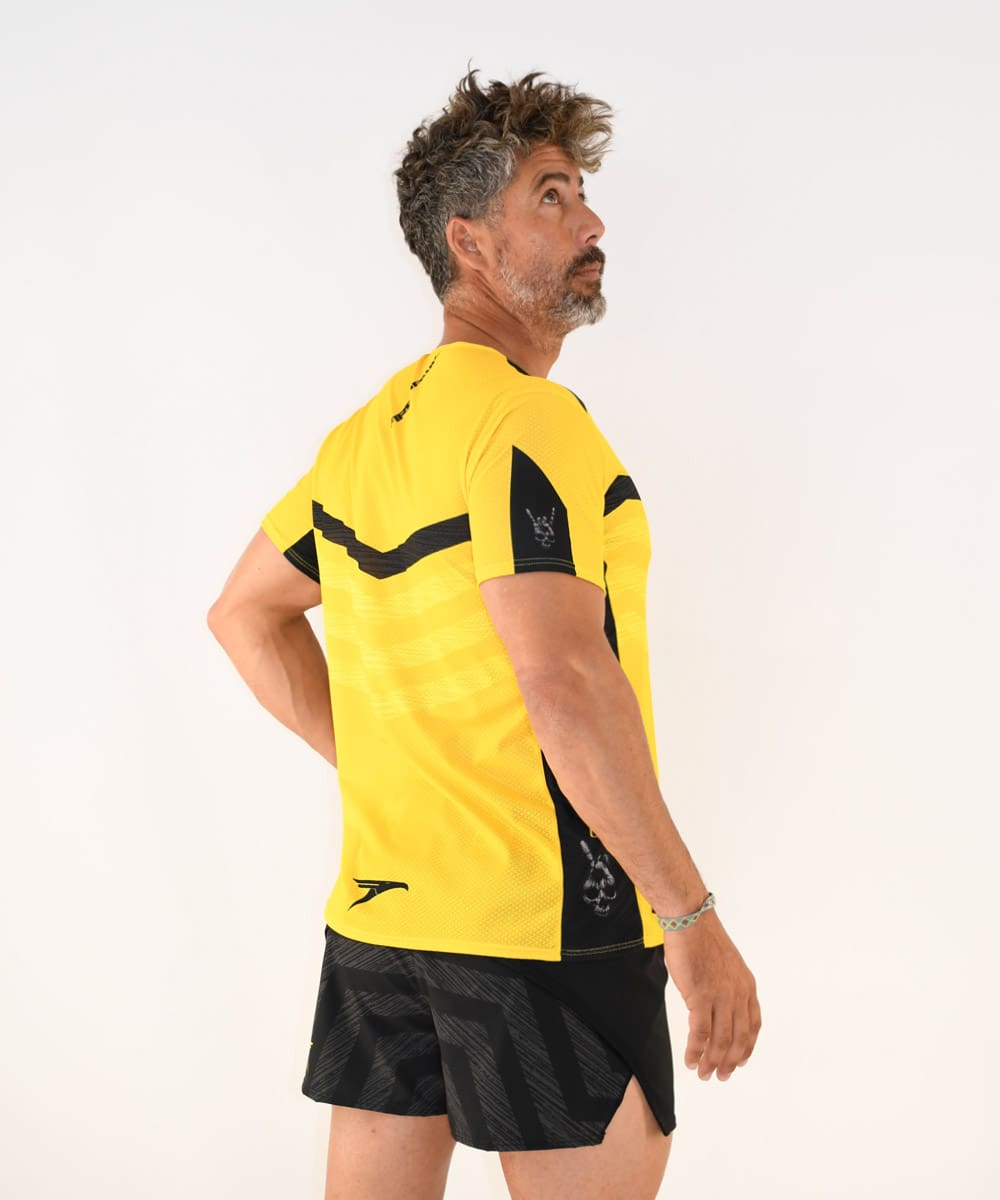 Camiseta Cremallera Trail Running Hombre #RockAndRun - Imagen 4