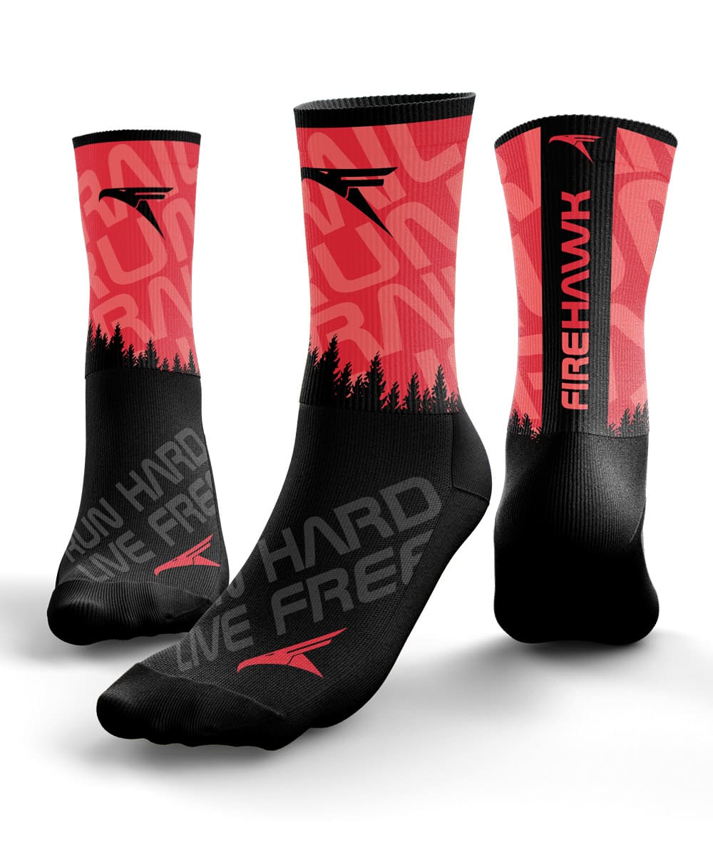 Calcetines Trail #Minimal Coral