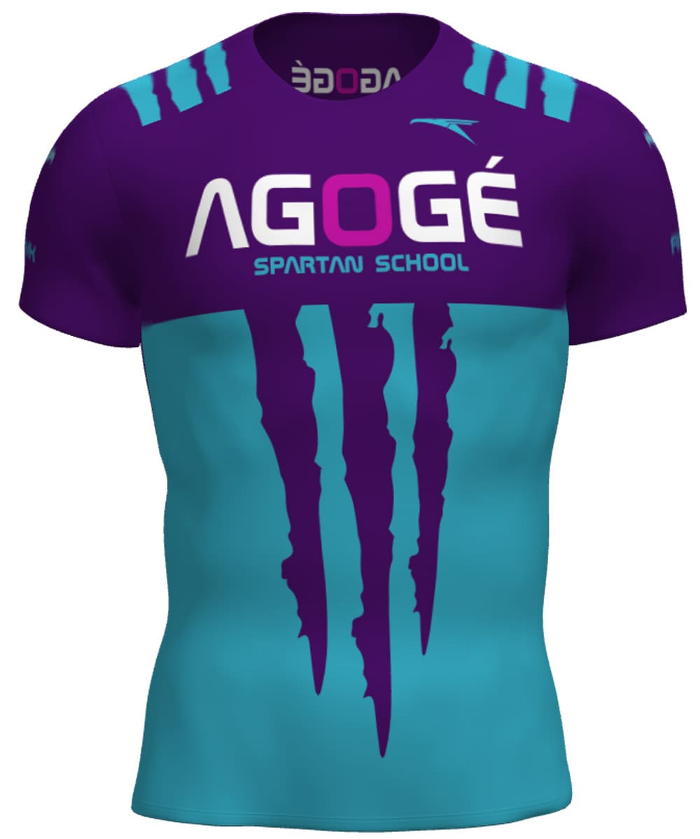 Camiseta Trail Running Unisex #AGOGE PURPLE