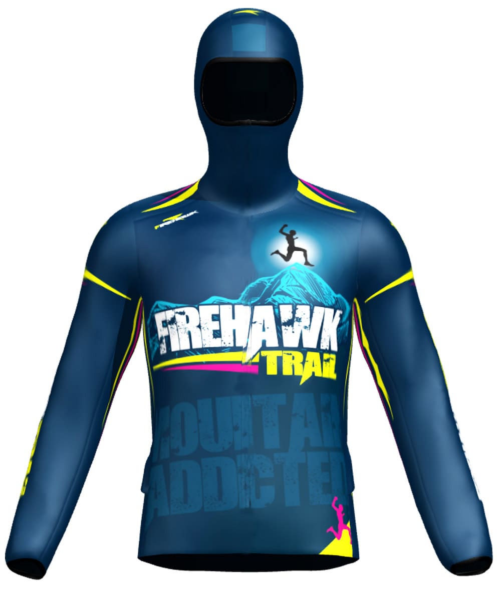 Sudadera capucha buzo Trail Running #Eventos