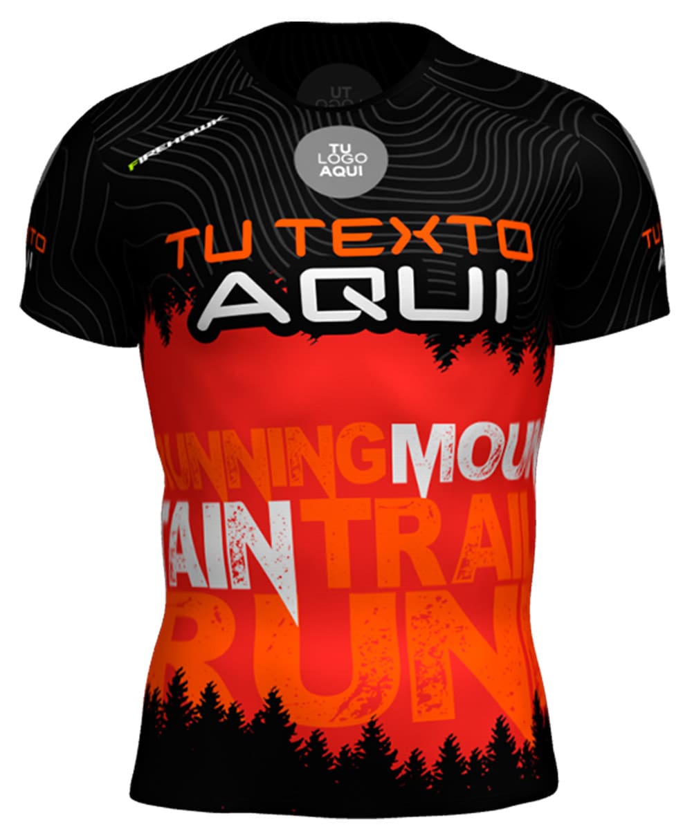Camiseta Trail Running Personalizada # Diseño 50