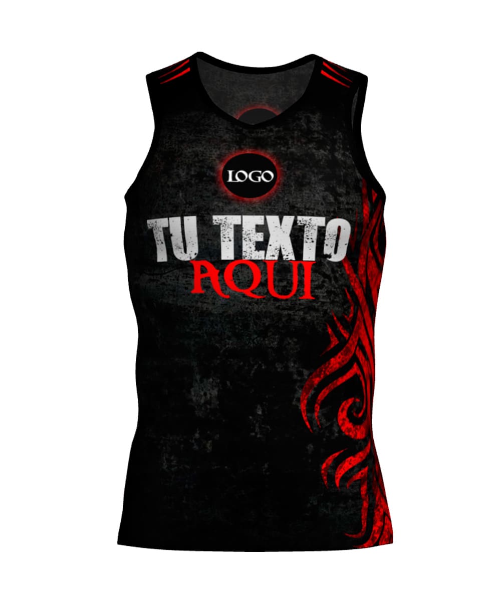 Camiseta Tirantes Trail Running Personalizada # Diseño 21
