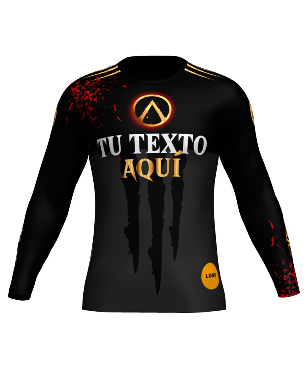 Camiseta M.Larga Trail Running Personalizada # Diseño 48